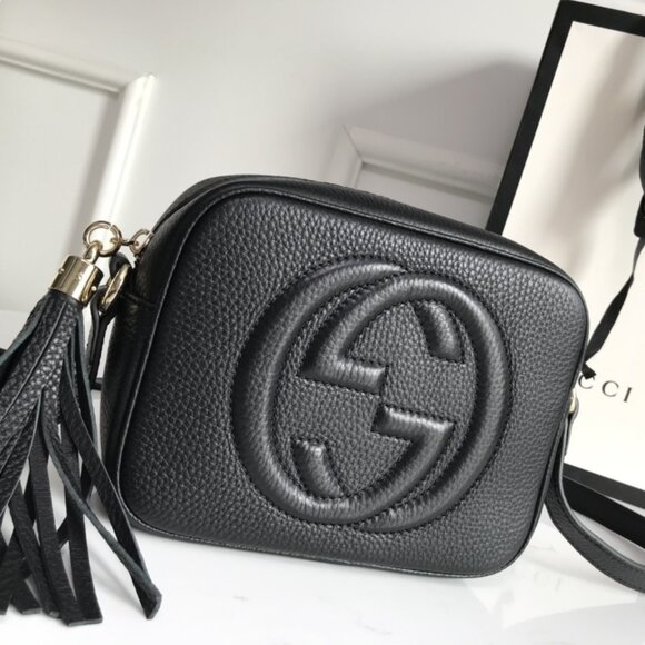 Gucci GG Soho Small Leather Disco Bag - Picture 1 of 7